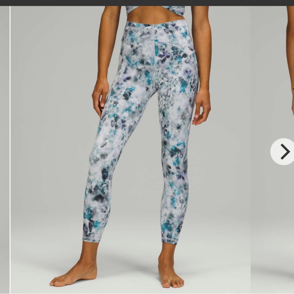 Lululemon Unlimit High-Rise Tight 25" Kaleidofloral Multi Size 12